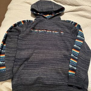 Hooey Multicolor Striped Hoodie
